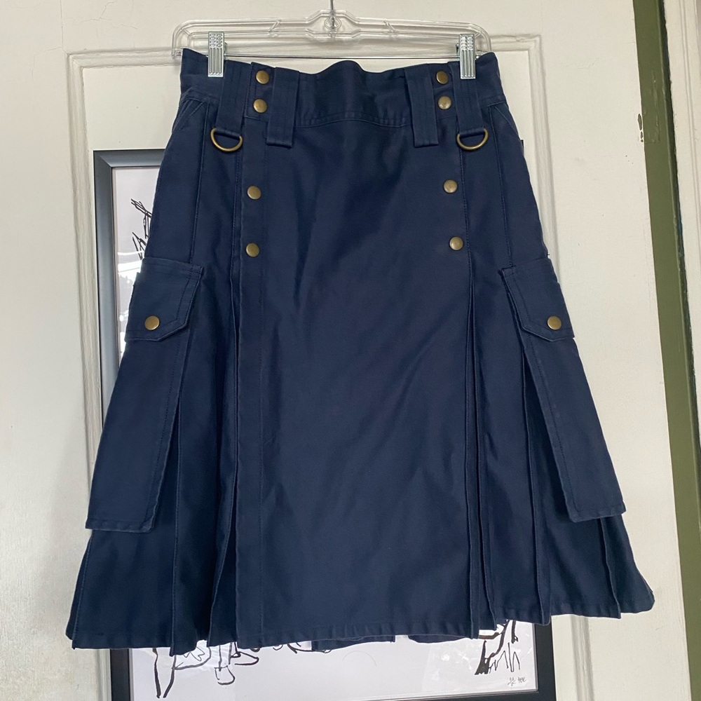 DNKE Navy Utility Kilt XS
